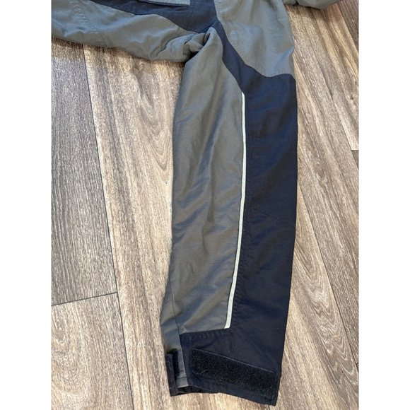 VINTAGE COLUMBIA BOULDER RIDGE 3 IN 1 JACKET MENS SIZE M GREEN BLACK *READ* - Picture 4 of 12